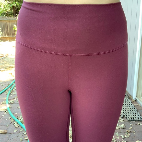 lululemon athletica Pants - Lululemon Align Crops 21" in Redwood